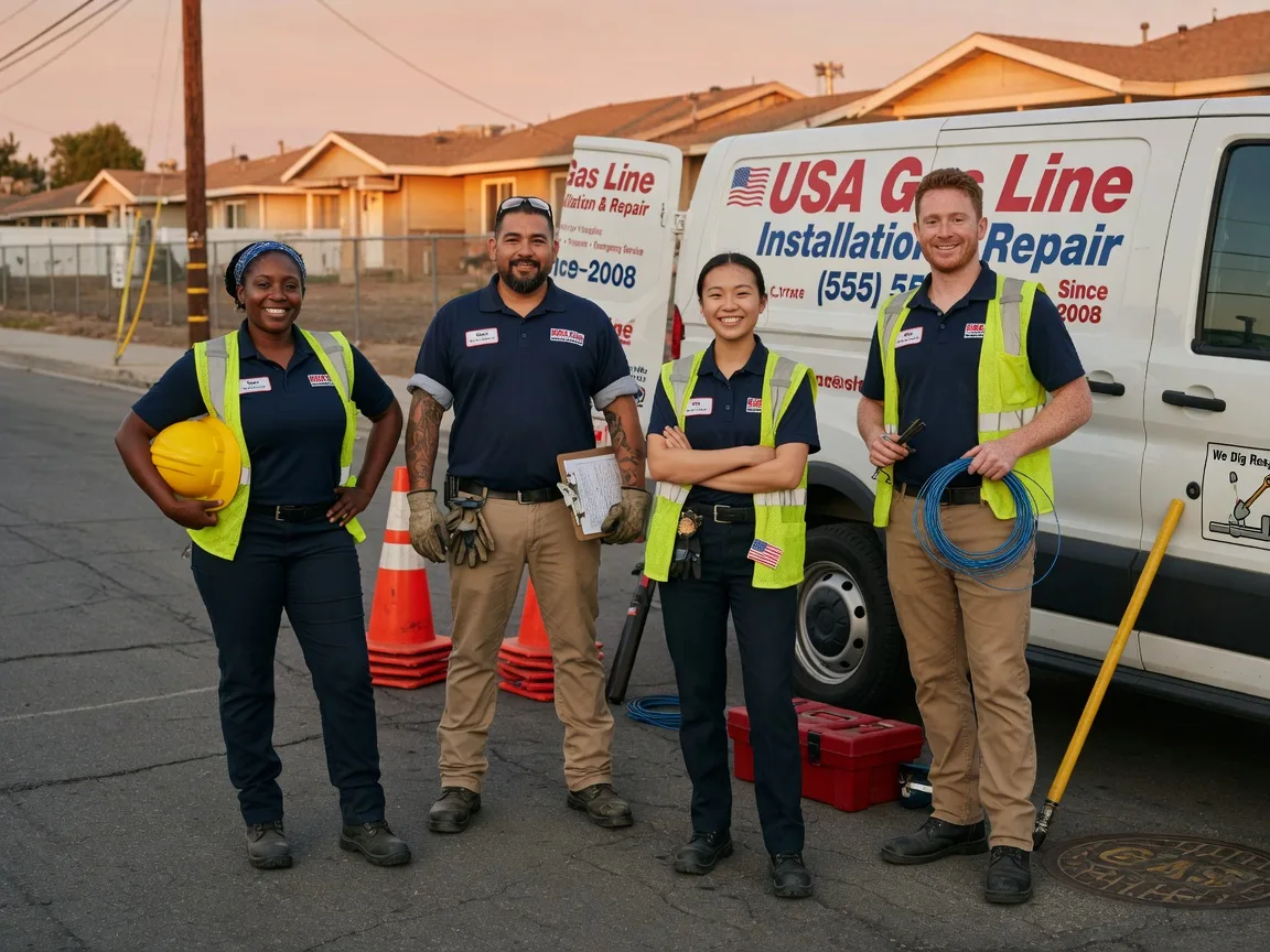 Gas Line Installation company in Varina, IA